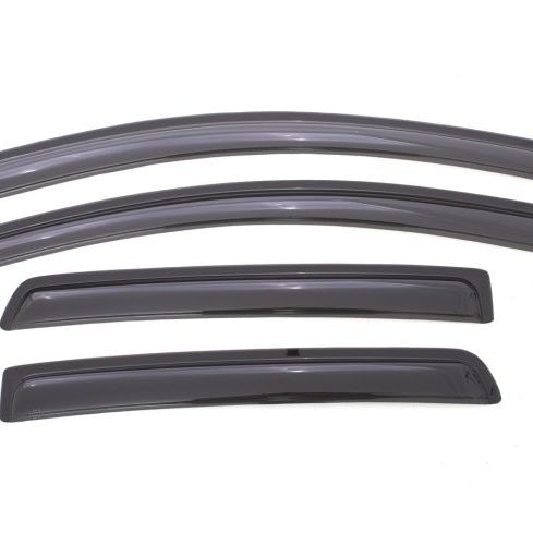 AVS 07-11 Chevy Aveo Ventvisor Outside Mount Window Deflectors 4pc - Smoke-tuningsupply.com