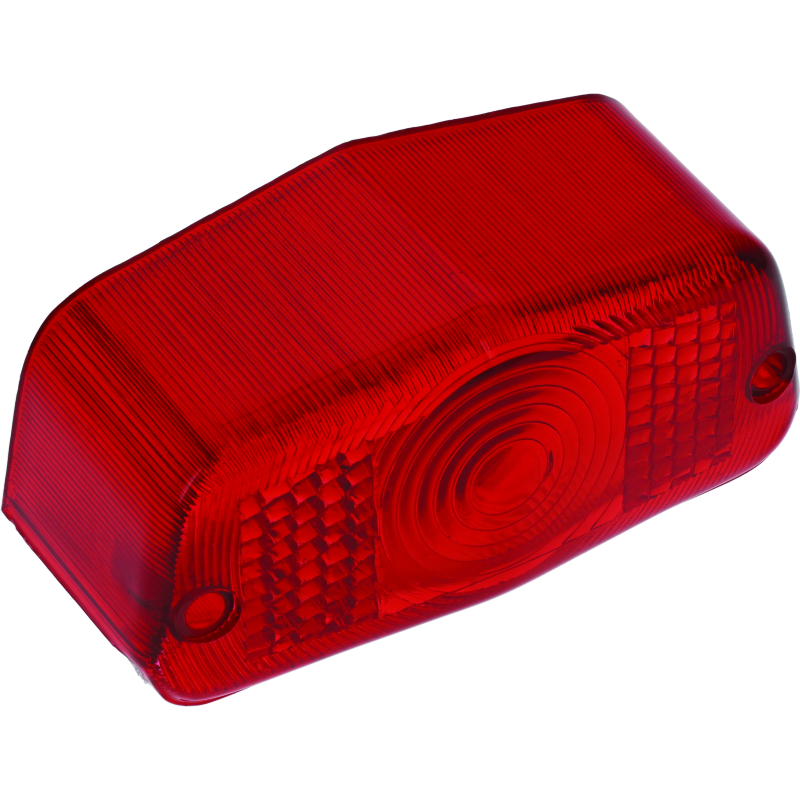 Bikers Choice Small Custom Tail Lamp Lamp Replacement Lens Lucas Style Red-tuningsupply.com