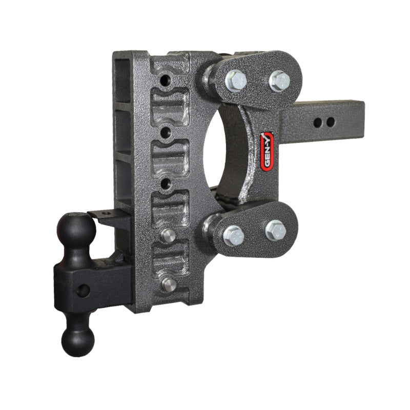 
  

GEN-Y Hitch  - GENGH-1325 - Gen-Y The Boss Torsion-Flex 2.5in Shank 9in Drop 21K Hitch w/GH-061 Dual-Ball/GH-062 Pintle Lock - Shipped in Europe - Tuningsupply.com

