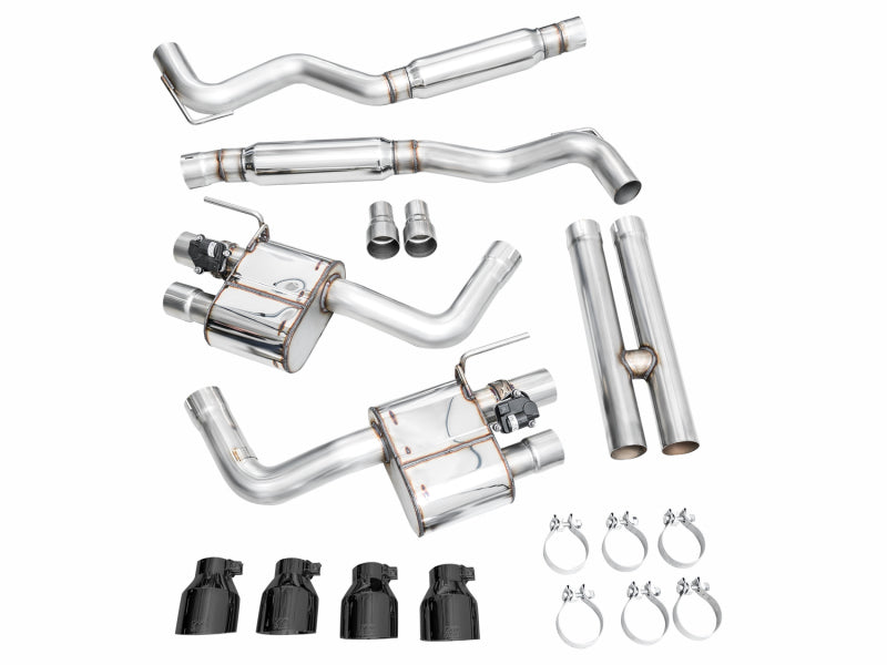 

AWE Tuning 3025-43650 - AWE3025-43650 - AWE 2024 Ford Mustang GT Fastback S650 RWD SwitchPath Catback Exhaust w/ Quad Diamond Black Tips - Shipped in Europe - Tuningsupply.com
