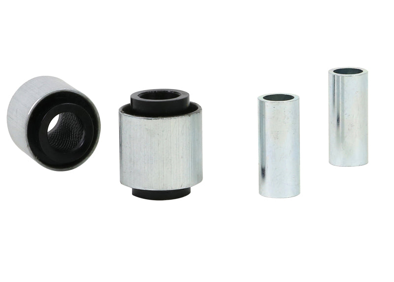 

Whiteline W63395 - WHLW63395 - Whiteline Plus 9/98-8/09 Subaru Legacy / 9/98-8/09 Outback Rear C/A Lower Rear Inner Bushing Kit - Shipped in Europe - Tuningsupply.com
