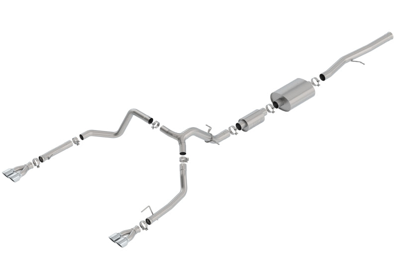 
  

Borla 140783 - BOR140783 - Borla 19 Chevrolet Silverado/GMC Sierra 1500 6.2L SS (S-Type) Catback Exhaust - Square Chrome Tips - Shipped in Europe - Tuningsupply.com

