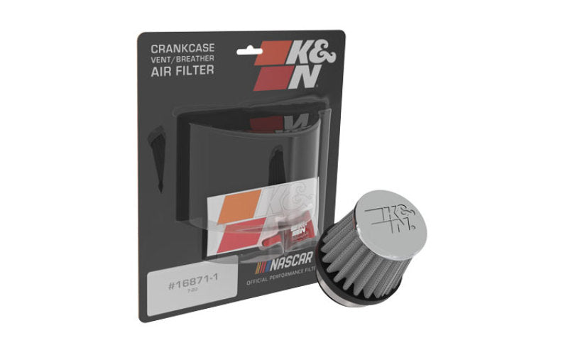 

K&N Engineering RC-0790 - KNNRC-0790 - K&N Universal Chrome Filter 1 3/8 inch FLG / 2 1/2 inch Base / 2 inch Top / 2 1/4 inch Height - Shipped in Europe - Tuningsupply.com
