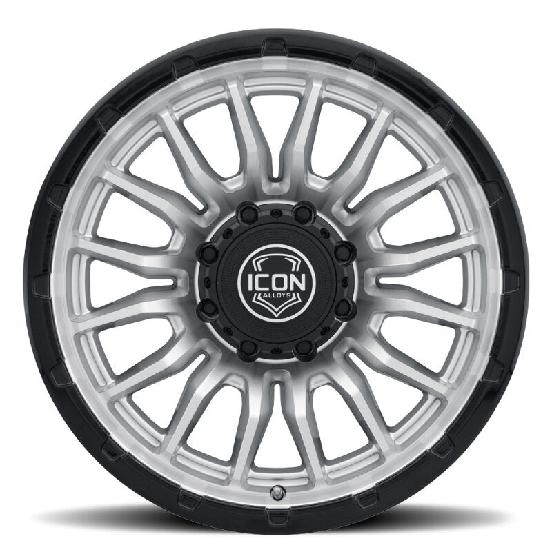 

ICON 8320908955SMGB - ICO8320908955SMGB - ICON Alloys Cajon 20x9 / 8x180 / 12mm / 5.5in BS Silver Machined Wheel w/ GB Lip - Shipped in Europe - Tuningsupply.com
