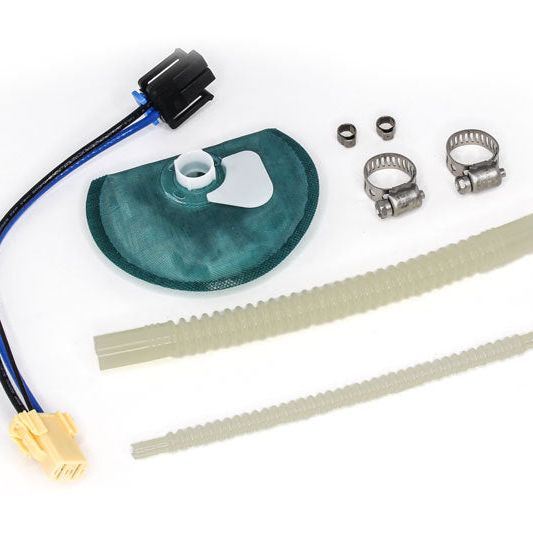 DeatschWerks 11-14 Ford Mustang V6/GT DW400 Fuel Pump Set Up Kit-tuningsupply.com