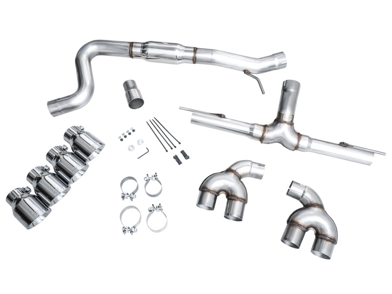 

AWE Tuning 3020-42658 - AWE3020-42658 - AWE MK8 Volkswagen Golf R 3in Track Edition Quad Exhaust - Chrome Silver Tips - Shipped in Europe - Tuningsupply.com
