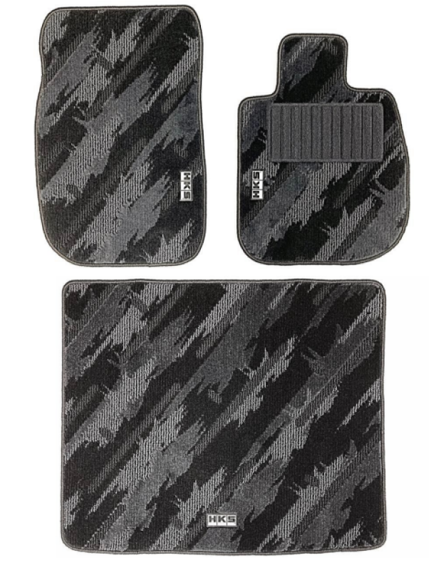 HKS FLOOR MATS DB#2 FULL SET OCT LHD-tuningsupply.com