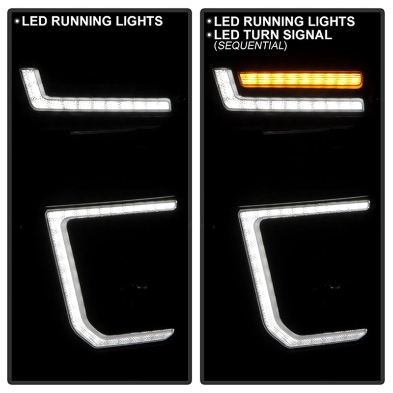 

SPYDER  - SPY5088796 - Spyder 20-23 Chevy Silverado 2500/3500 Proj Headlights - LED DRL - Black PRO-YD-CSHD20SI-SEQ-BK - Shipped in Europe - Tuningsupply.com
