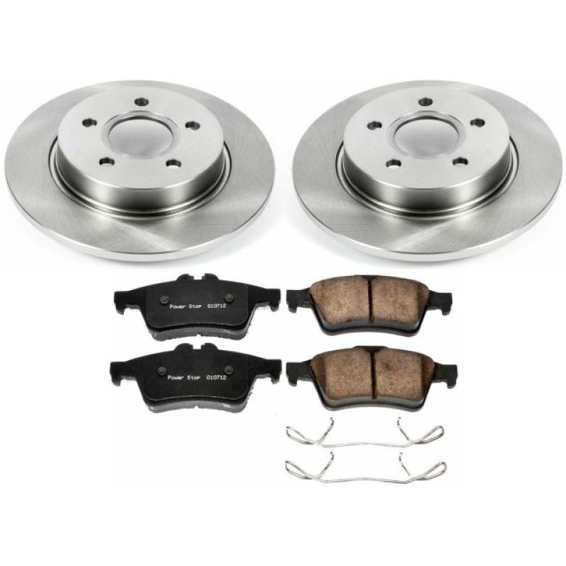 Power Stop 12-18 Ford Focus Rear Autospecialty Brake Kit-tuningsupply.com