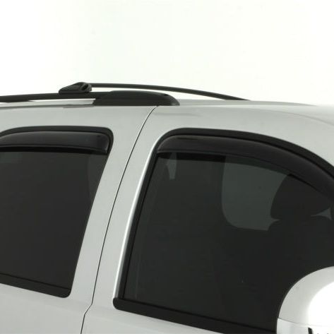 AVS 07-14 Chevy Tahoe Ventvisor In-Channel Front & Rear Window Deflectors 4pc - Smoke-tuningsupply.com