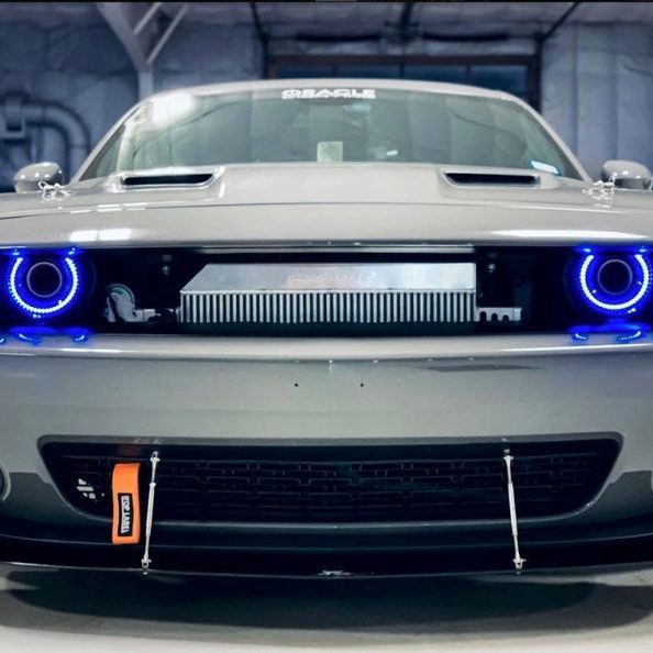 Oracle 15-21 Dodge Challenger Dynamic Surface Mount Headlight Halo Kit - ColorSHIFT - Dynamic-Fog Lights-ORACLE Lighting-ORL3990-332-SMINKpower Performance Parts