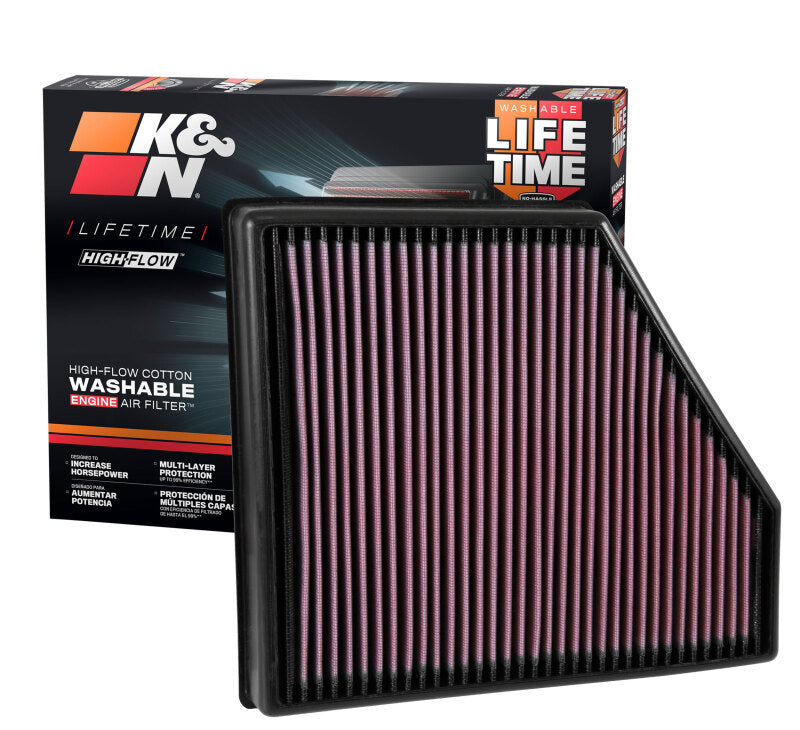 

K&N Engineering 33-5047 - KNN33-5047 - K&N 2016 Chevy Camaro SS 6.2L Drop In Air Filter - Shipped in Europe - Tuningsupply.com
