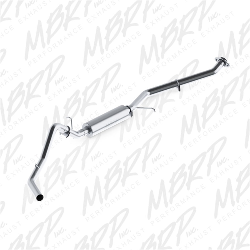 MBRP 2003-2007 Chev/GMC 1500 Classic 4.8/5.3L EC/CC-SB Cat Back Single Side AL P Series Exhaust-tuningsupply.com