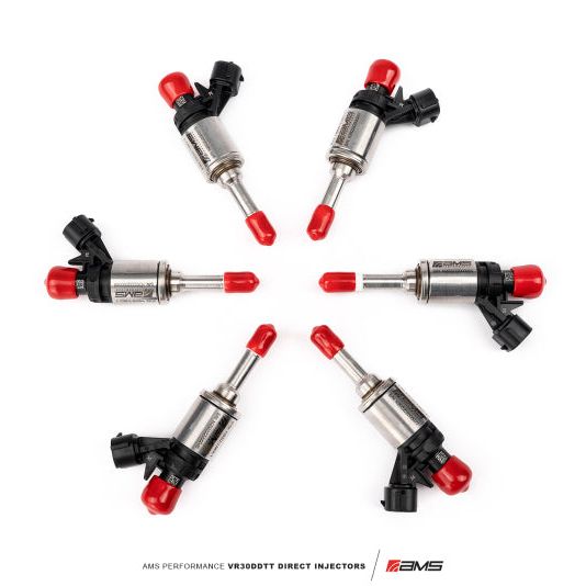 AMS Performance VR30DDTT Stage 2 Direct Injectors (Set of 6)-tuningsupply.com