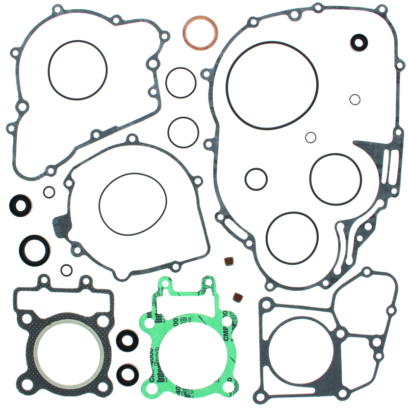 QuadBoss 88-02 Kawasaki KLF220 Bayou Complete Gasket Set w/ Oil Seal-tuningsupply.com