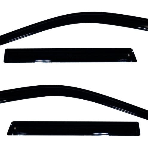 AVS 11-18 Jeep Grand Cherokee Ventvisor Outside Mount Window Deflectors 4pc - Smoke-tuningsupply.com