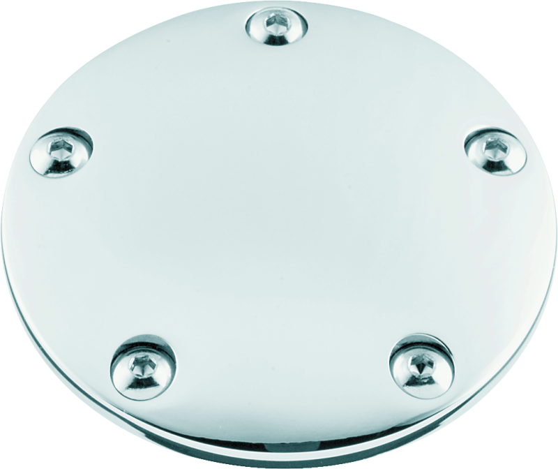 Bikers Choice 00-17 Twin Cam Chrome Domed Point Cover-tuningsupply.com