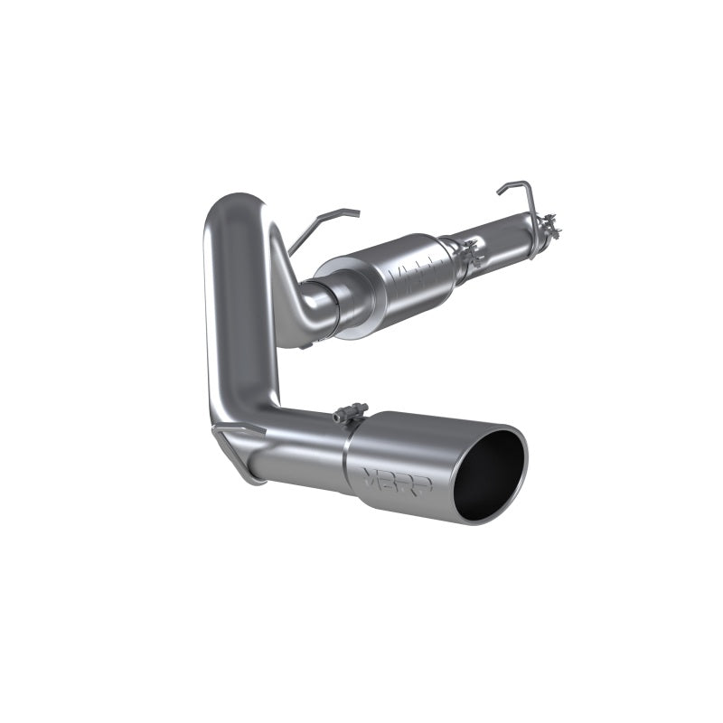 MBRP 04-07 Ford 6.0L E-250/350 Van 4in Cat Back Single Side Exit Alum Exhaust-tuningsupply.com