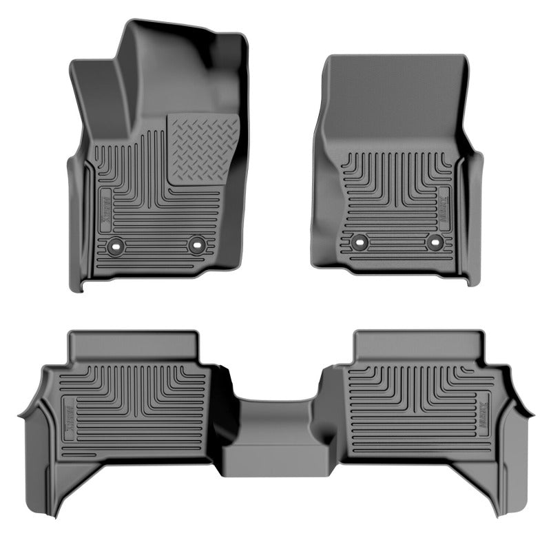 

Husky Liners 99281 - HSL99281 - Husky Liners 24-25 Toyota Tacoma Hybrid Weatherbeater Front & 2nd Seat Floor Liners - Black - Shipped in Europe - Tuningsupply.com
