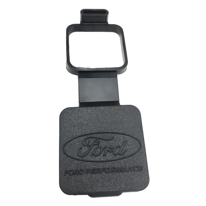 Ford Racing Rubber 2in Hitch Receiver Cover w/Ford Oval/Ford Performance Logo-tuningsupply.com