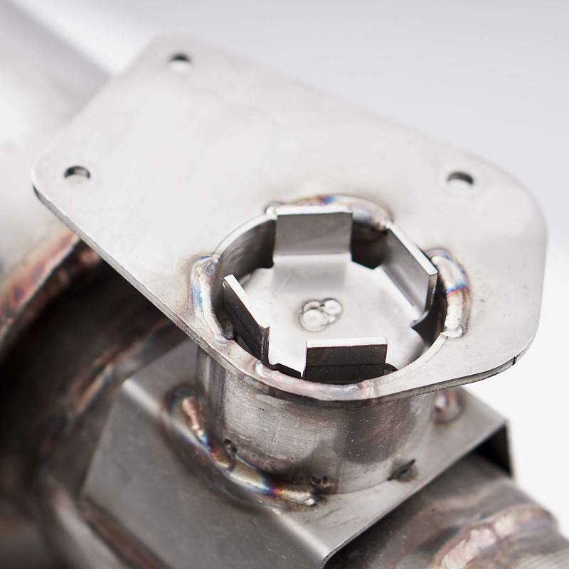 

Stainless Works CA16RVMKSFCR - SSWCA16RVMKSFCR - Stainless Works 2016+ Chevy Camaro SS 3in Redline Factory Connect Axle Back w/Valve & 4in Quad Tips - Shipped in Europe - Tuningsupply.com
