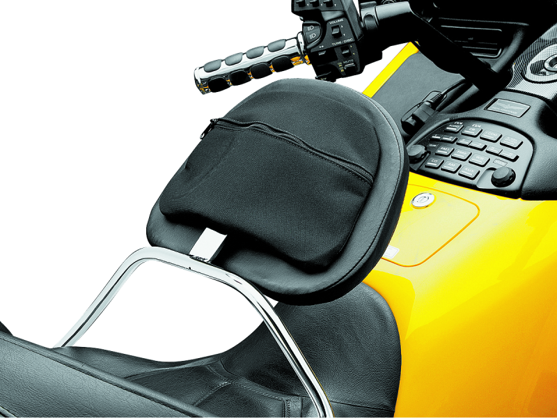 Kuryakyn Rider Backrest Honda GL1800 01-10 Models Chrome-tuningsupply.com