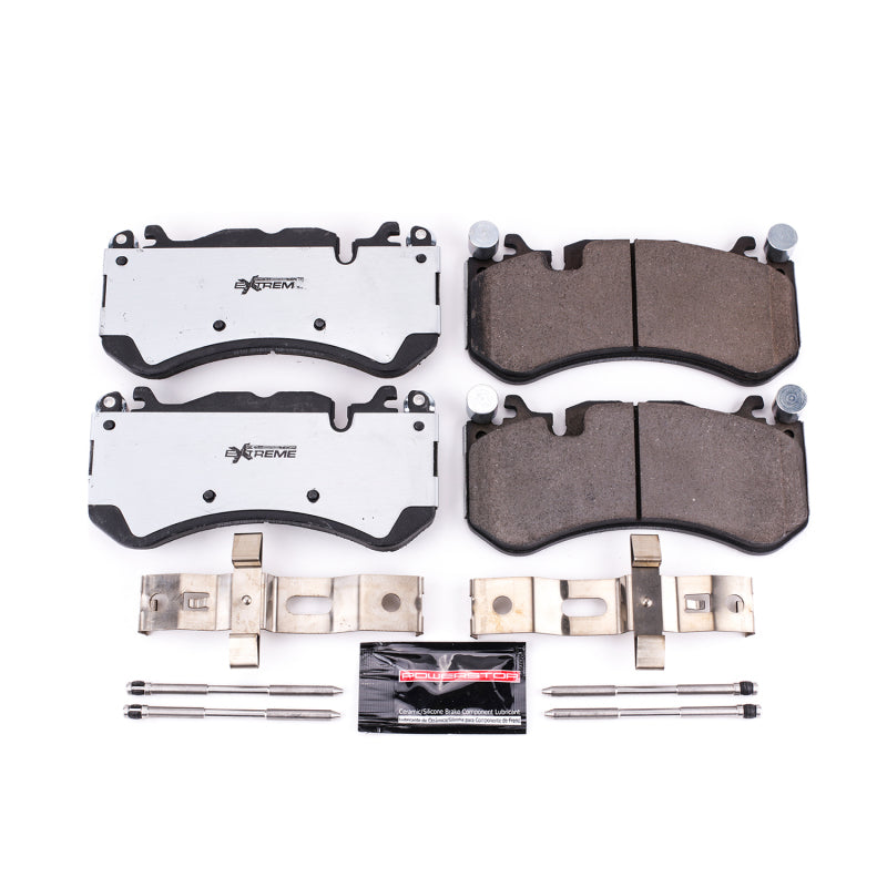 Power Stop 14-18 Audi RS7 Front Z26 Extreme Street Brake Pads w/Hardware-tuningsupply.com