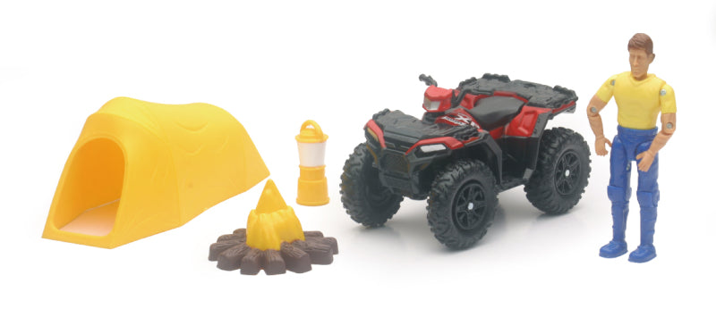 New Ray Toys Polaris Sportsman XP1000 Camping Set/ Scale - 1:18-tuningsupply.com