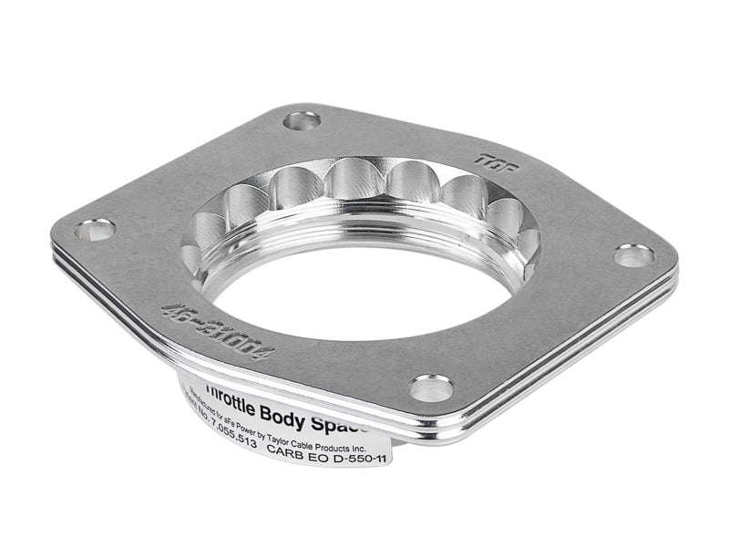 aFe Silver Bullet Throttle Body Spacers BMW M3 (E36) 92-99 L6 3.0/3.2L *96-99 3.2L - 50 State Legal*-tuningsupply.com