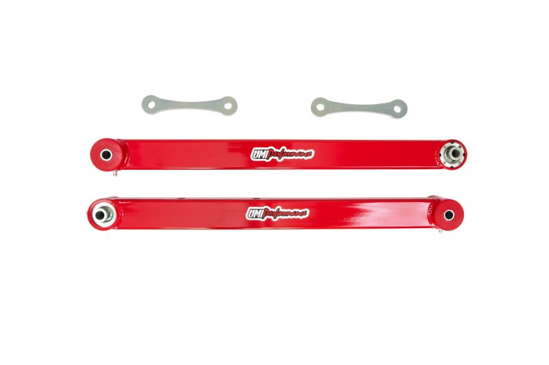 

UMI Performance 3622-R - UMI3622-R - UMI Performance 78-96 GM B-Body Boxed Extended Length Lower Control Arms w/Poly Bushings - Red - Shipped in Europe - Tuningsupply.com
