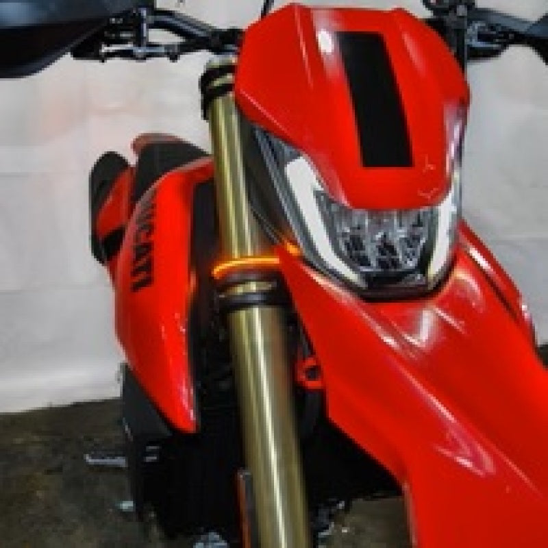 

New Rage Cycles 698-FB - NEW698-FB - New Rage 2024+ Ducati Hypermotard 698 Front Turn Signals - Shipped in Europe - Tuningsupply.com
