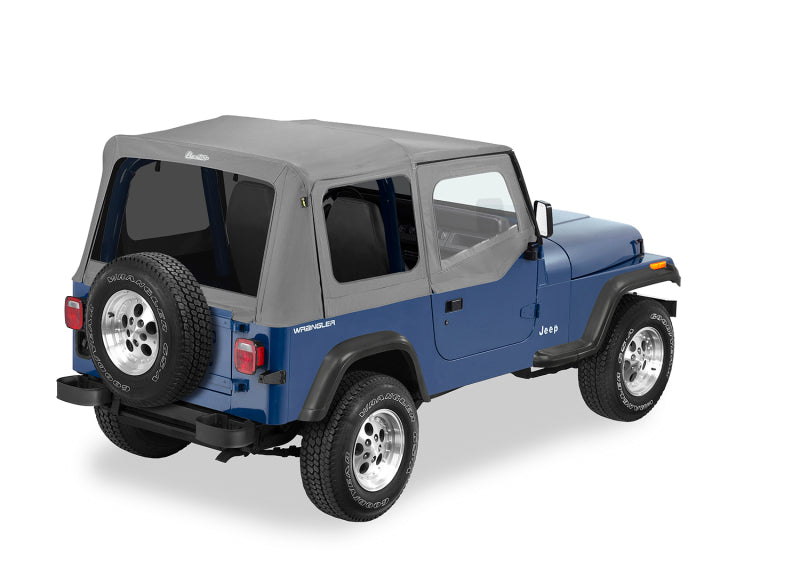 

Bestop 51123-09 - BES51123-09 - Bestop 88-95 Jeep Wrangler YJ Replace A-Top (Charcoal / Gray Tinted Windows Door Skins Included) - Shipped in Europe - Tuningsupply.com
