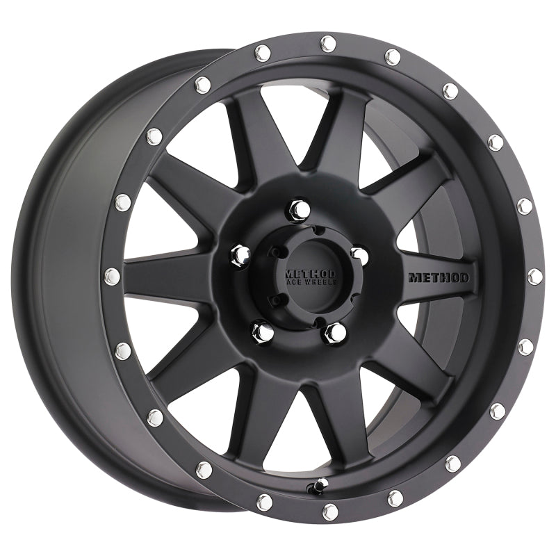
  

Method Wheels  - MRWMR30178512500 - Method MR301 The Standard 17x8.5 0mm Offset 5x4.5 83mm CB Matte Black Wheel - Shipped in Europe - Tuningsupply.com

