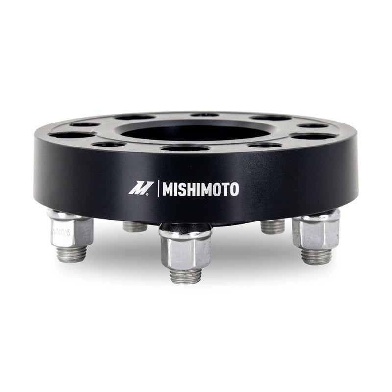 Mishimoto Wheel Spacers - 5x100 - 56.1 - 25 - M12 - Black-tuningsupply.com