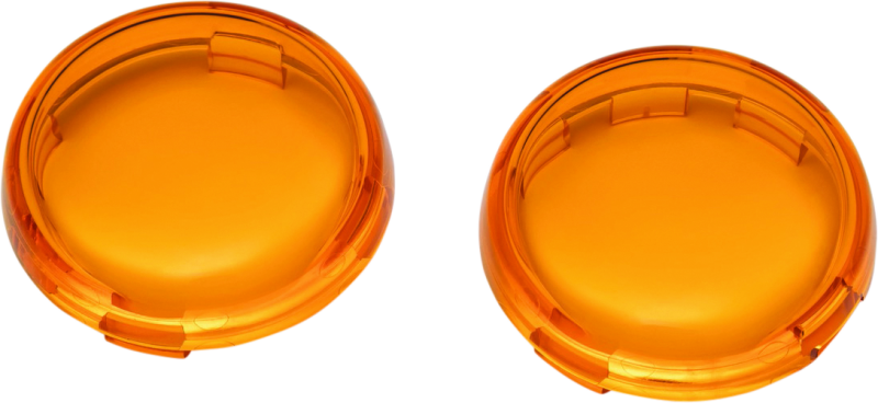 Kuryakyn Bullet Style Lens For Harley-Davidson Amber-tuningsupply.com