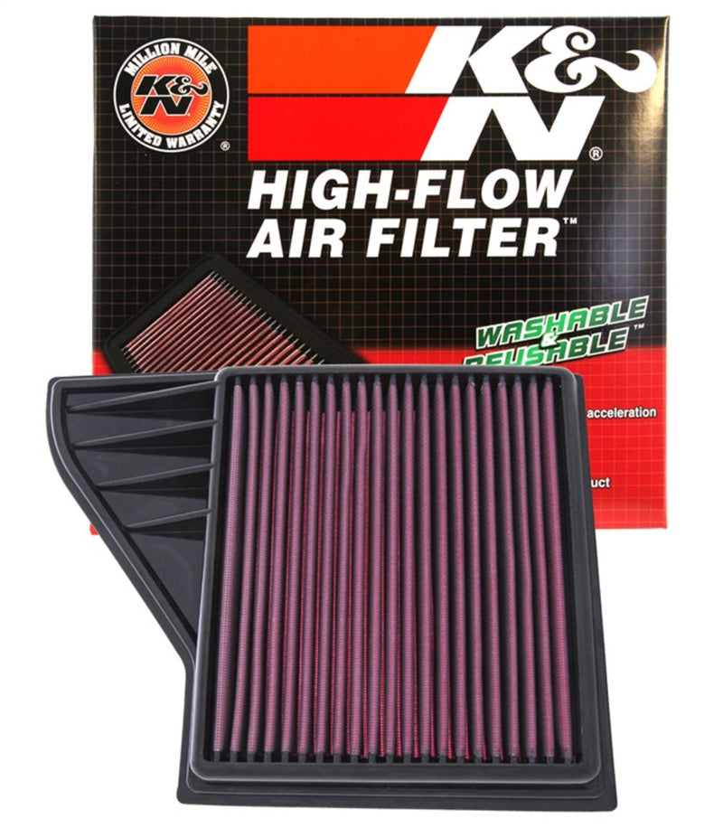 

K&N Engineering 33-2431 - KNN33-2431 - K&N 10 Ford Mustang GT 4.6L-V8 Drop In Air Filter - Shipped in Europe - Tuningsupply.com
