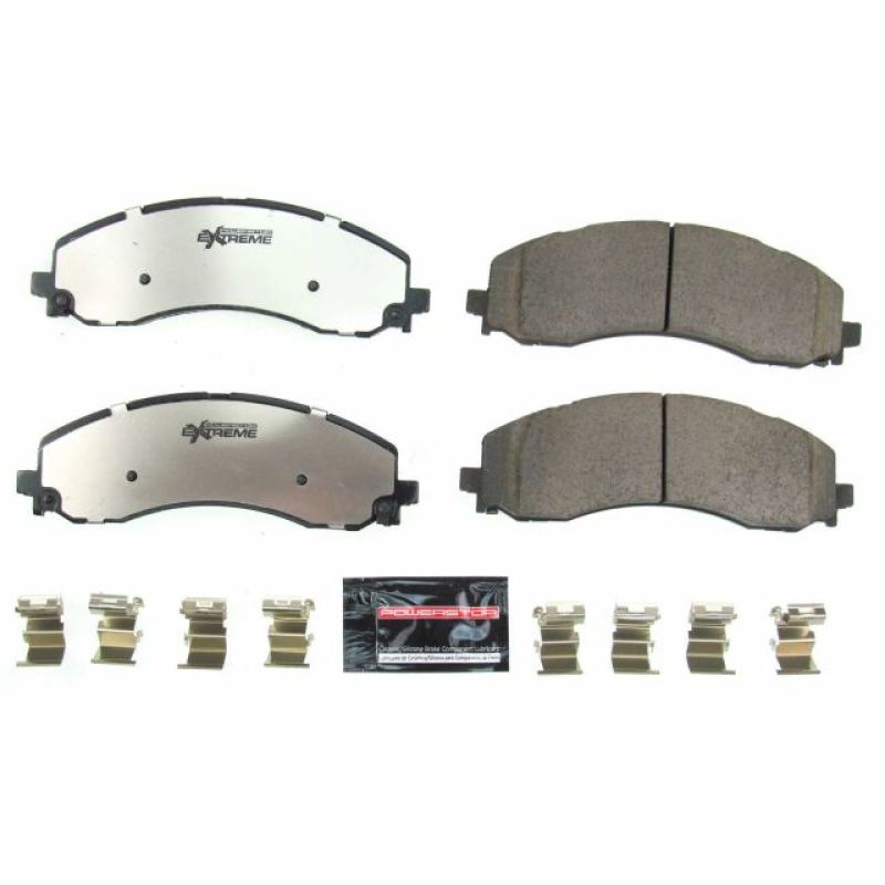 Power Stop 2019 Ram 2500 Front Z36 Truck & Tow Brake Pads w/Hardware-tuningsupply.com