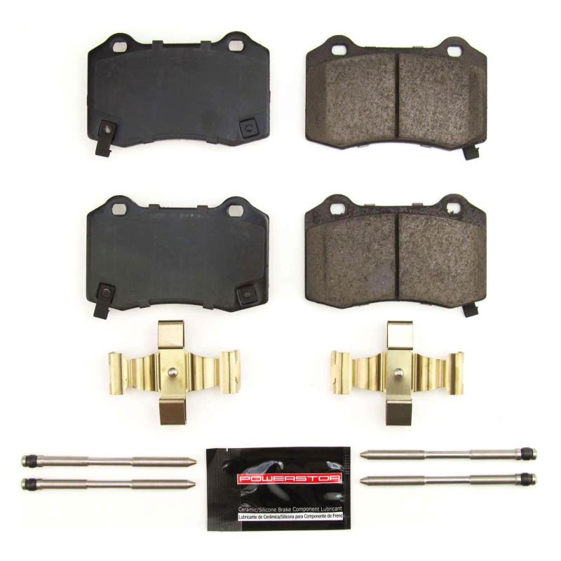 Power Stop 18-21 Jeep Grand Cherokee Rear Z23 Evolution Sport Brake Pads w/Hardware-tuningsupply.com