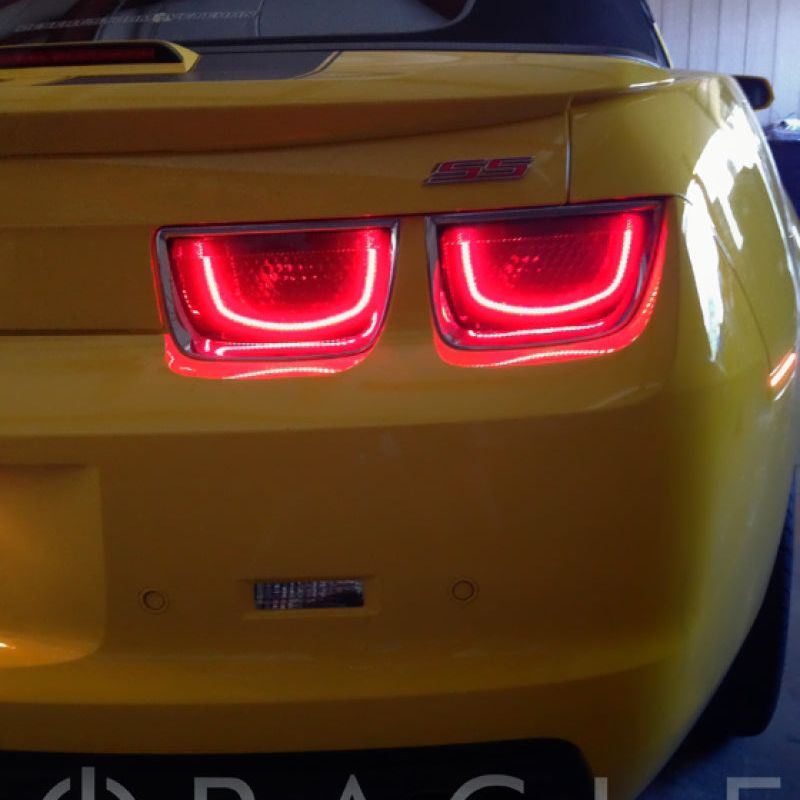 Oracle Chevy Camaro 10-13 Afterburner 2.0 Tail Light Halo Kit - Red-Tail Lights-ORACLE Lighting-ORL2534-003-SMINKpower Performance Parts