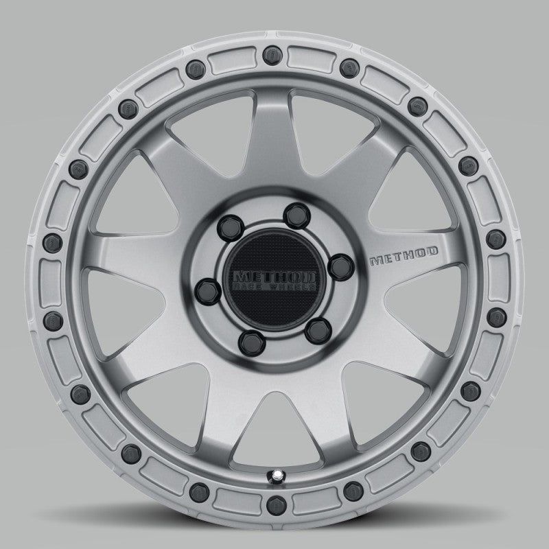 Method MR317 18x9 +18mm Offset 6x135 87mm CB Matte Titanium Wheel-tuningsupply.com