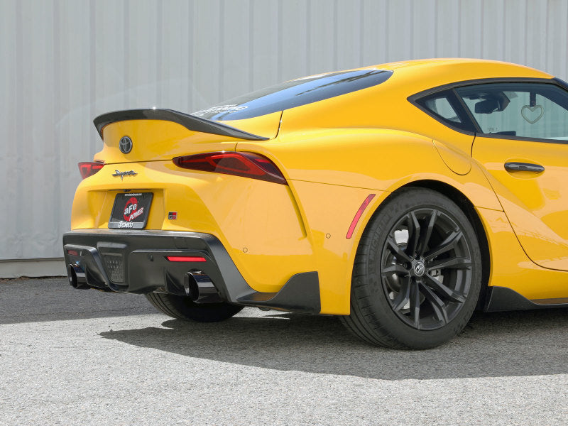

aFe 49-36050-B - AFE49-36050-B - aFe POWER Takeda 2021 Toyota Supra 2.0L (t) 2.5in-3in 304 SS CB Exhaust w/ Black Tips - Shipped in Europe - Tuningsupply.com
