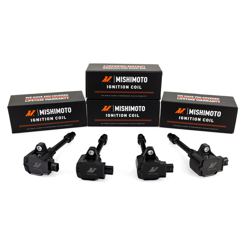 Mishimoto 16-21 Honda Civic Four Cylinder Ignition Coil Set-tuningsupply.com