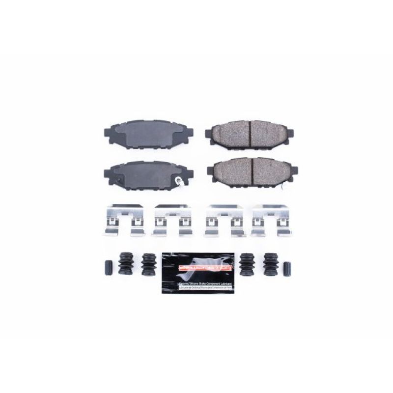 

PowerStop Z23-1114 - PSBZ23-1114 - Power Stop 13-16 Subaru BRZ Rear Z23 Evolution Sport Brake Pads w/Hardware - Shipped in Europe - Tuningsupply.com
