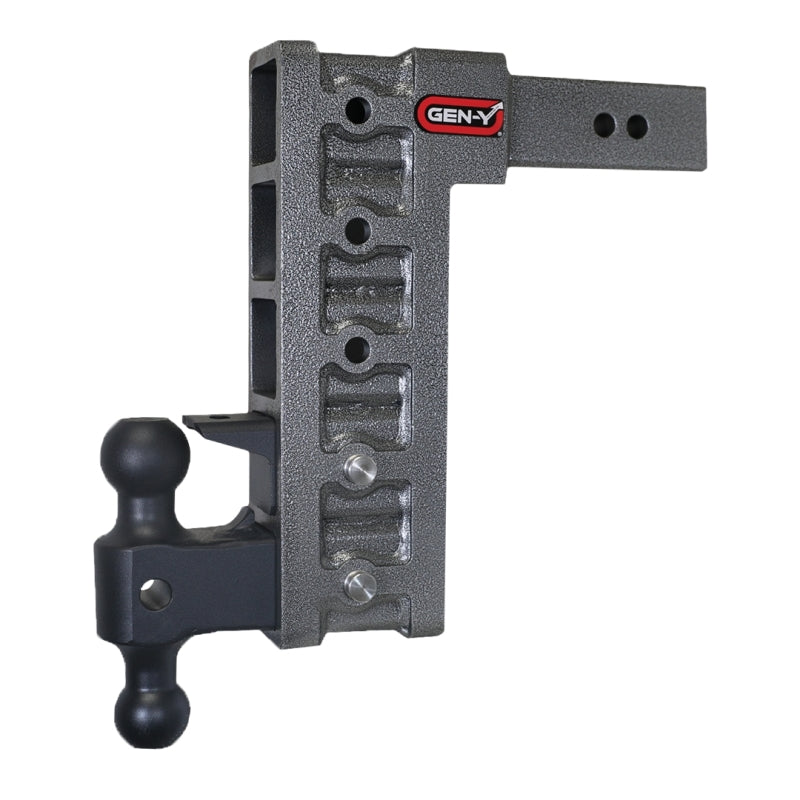 
    

GEN-Y Hitch GH-625 - GENGH-625 - Gen-Y Mega Duty 2.5in Shank 12in Drop 3K TW 21K Hitch w/GH-061 Dual-Ball/GH-062 Pintle Lock - Shipped in Europe - Tuningsupply.com

  