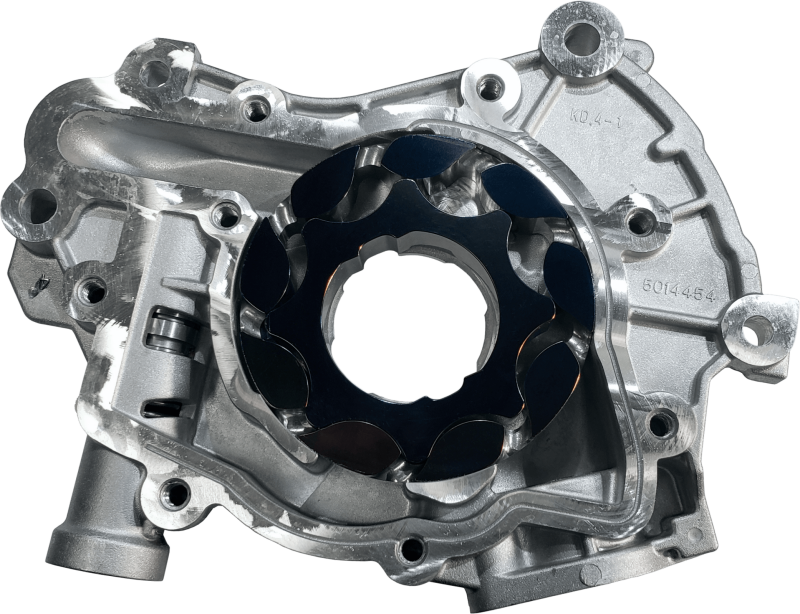 Boundary 2024+ Ford Coyote V8 Billet Gear Vane Ported Treated Oil Pump Assembly w/Billet Back Plate-tuningsupply.com