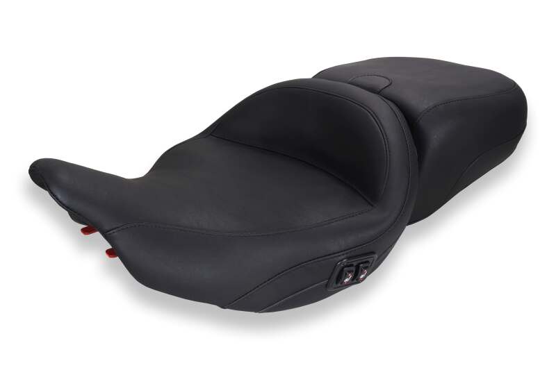 

Mustang Motorcycle 89485 - MMP89485 - Mustang 23-26 Harley CVO Road Slide, Street Glide, Heated Smooth ST 1pc 2Up Blk w/ Blk Thread - Shipped in Europe - Tuningsupply.com
