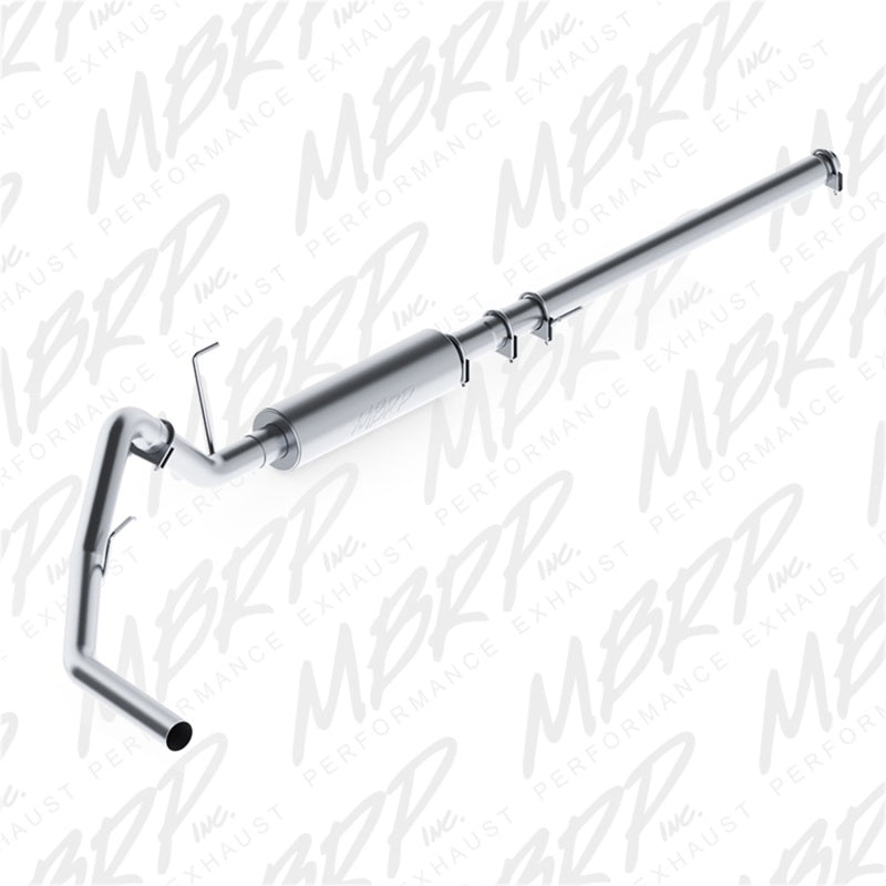 MBRP 2004-2008 Ford F150 EC/CC-SB 3in Cat Back Single Side AL P Series Exhaust-tuningsupply.com