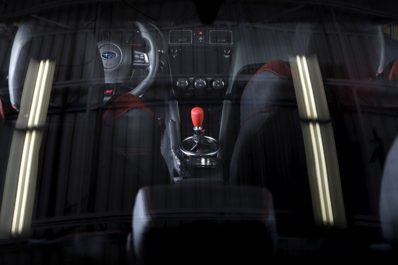 

GrimmSpeed GRM380000 - GRMGRM380000 - GrimmSpeed Shift Knob Stainless Steel - Subaru 5 Speed and 6 Speed Manual Transmission - Red - Shipped in Europe - Tuningsupply.com
