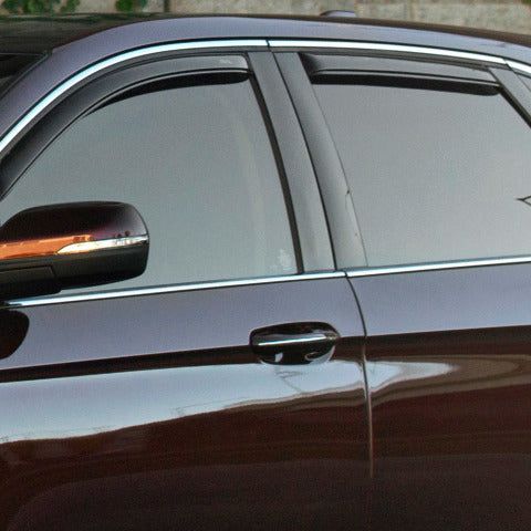 AVS 08-12 Ford Escape Ventvisor In-Channel Front & Rear Window Deflectors 4pc - Smoke-tuningsupply.com