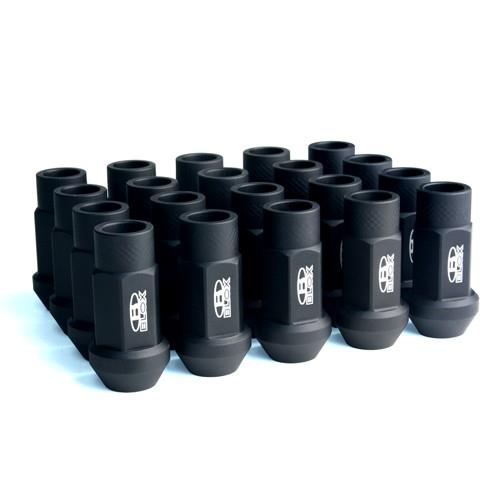 
  

BLOX Racing BXAC-00104-SSFB - BLOBXAC-00104-SSFB - BLOX Racing Street Series Forged Lug Nuts - Flat Black 12 x 1.5mm - Set of 20 (New Design) - Shipped in Europe - Tuningsupply.com

